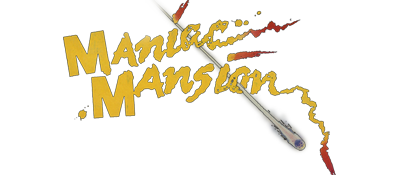 Maniac Mansion logo for Amiga